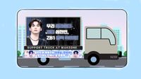 Global Fans’ All In Support For ZEROBASEONE’s Sung HanBin With Support Truck