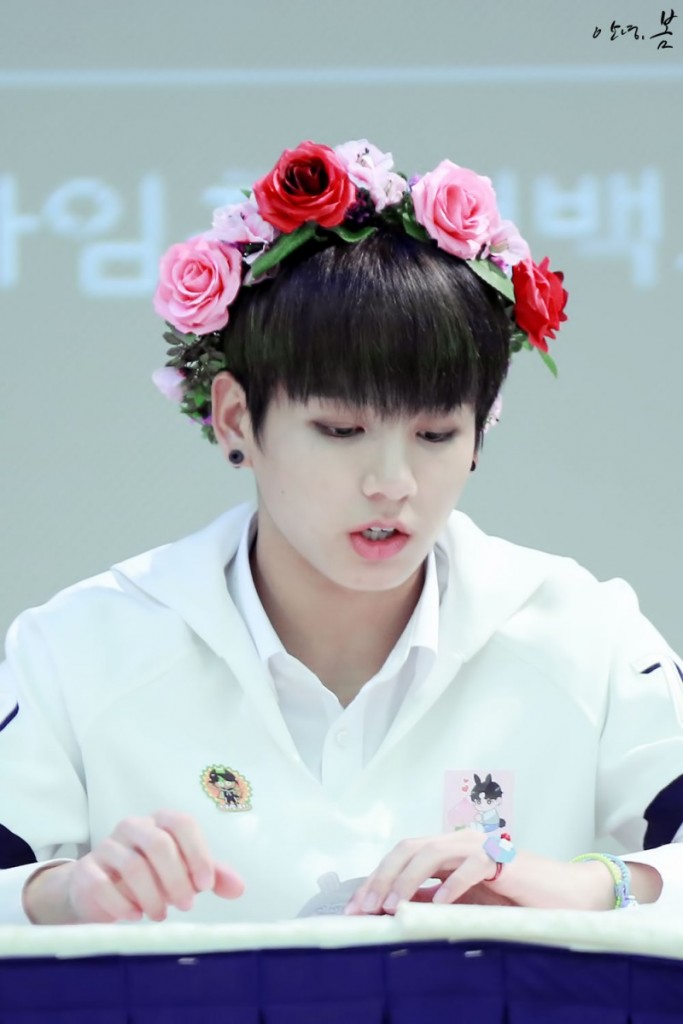 KPop's Flower Boys Idols Wearing Flower Crowns Kpopmap