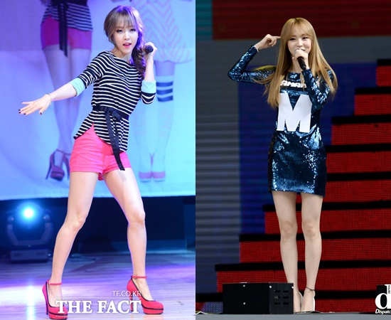 13 KPop Girl Idols' Skinny Legs With Absolutely No Fat