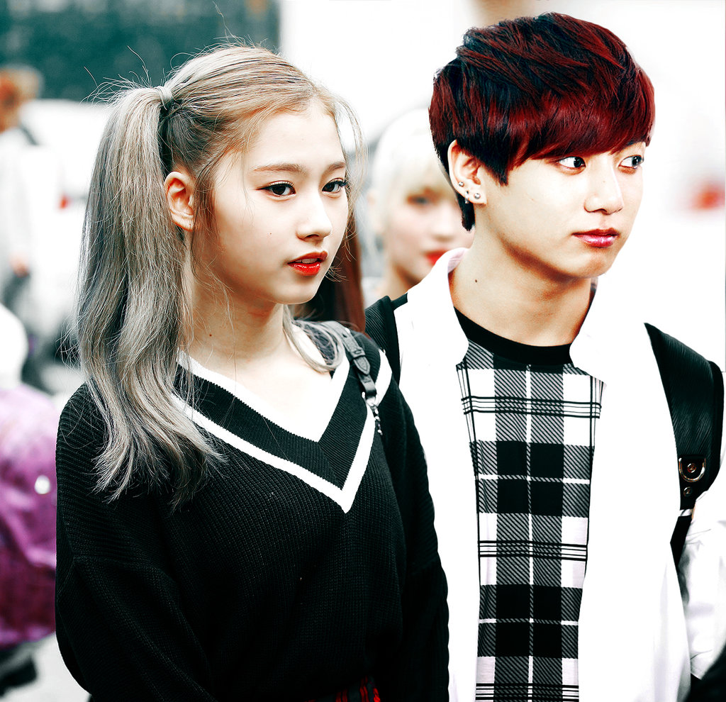 K-Pop Couple Fantasy: TWICE's Sana and BTS's JungKook • Kpopmap