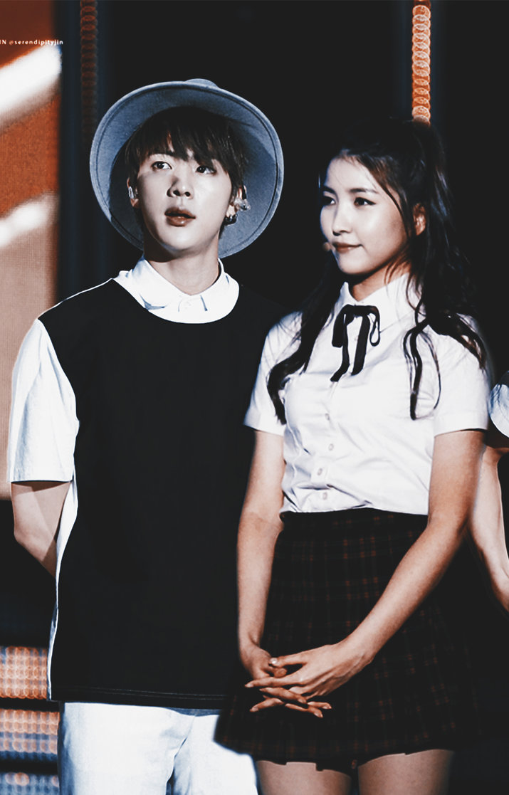 K Pop Couple Fantasy BTS Jin GFRIENDs SoWon Kpopmap