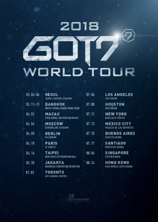 GOT7 s Past and Future Concert Tour Dates and Tickets  - 78