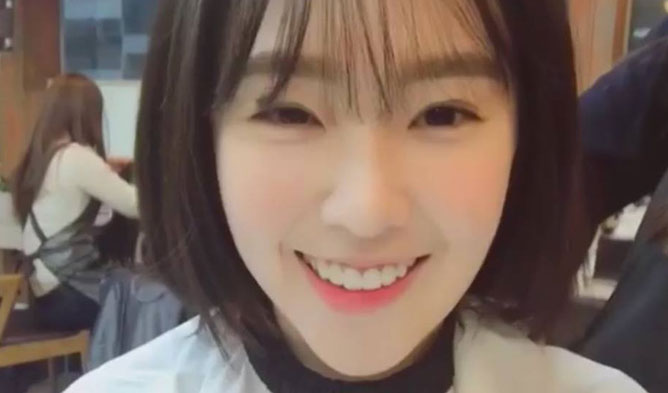 Red Velvet S Irene Plays A Trick On Fans With Her Short Hair Kpopmap