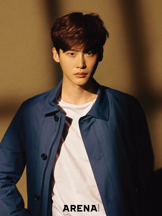 Before enlistment Lee Jong Suk gave the audience a set of photos for ARENA HOMME magazine in April