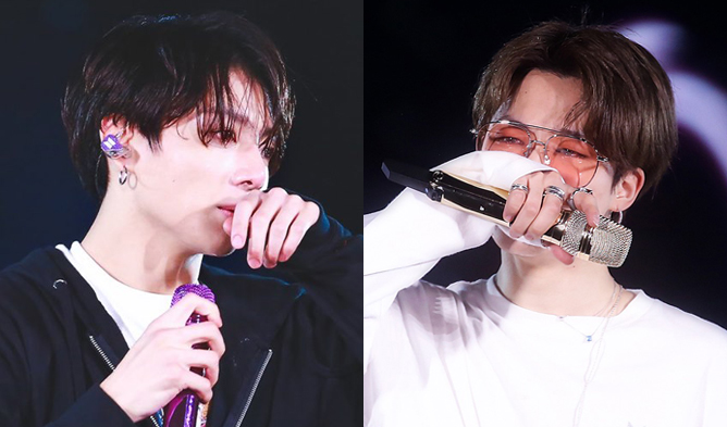 kpop-btss-jung-kook-and-ji-min-in-tears-after-hearing-fans-sing-along-to-young-forever