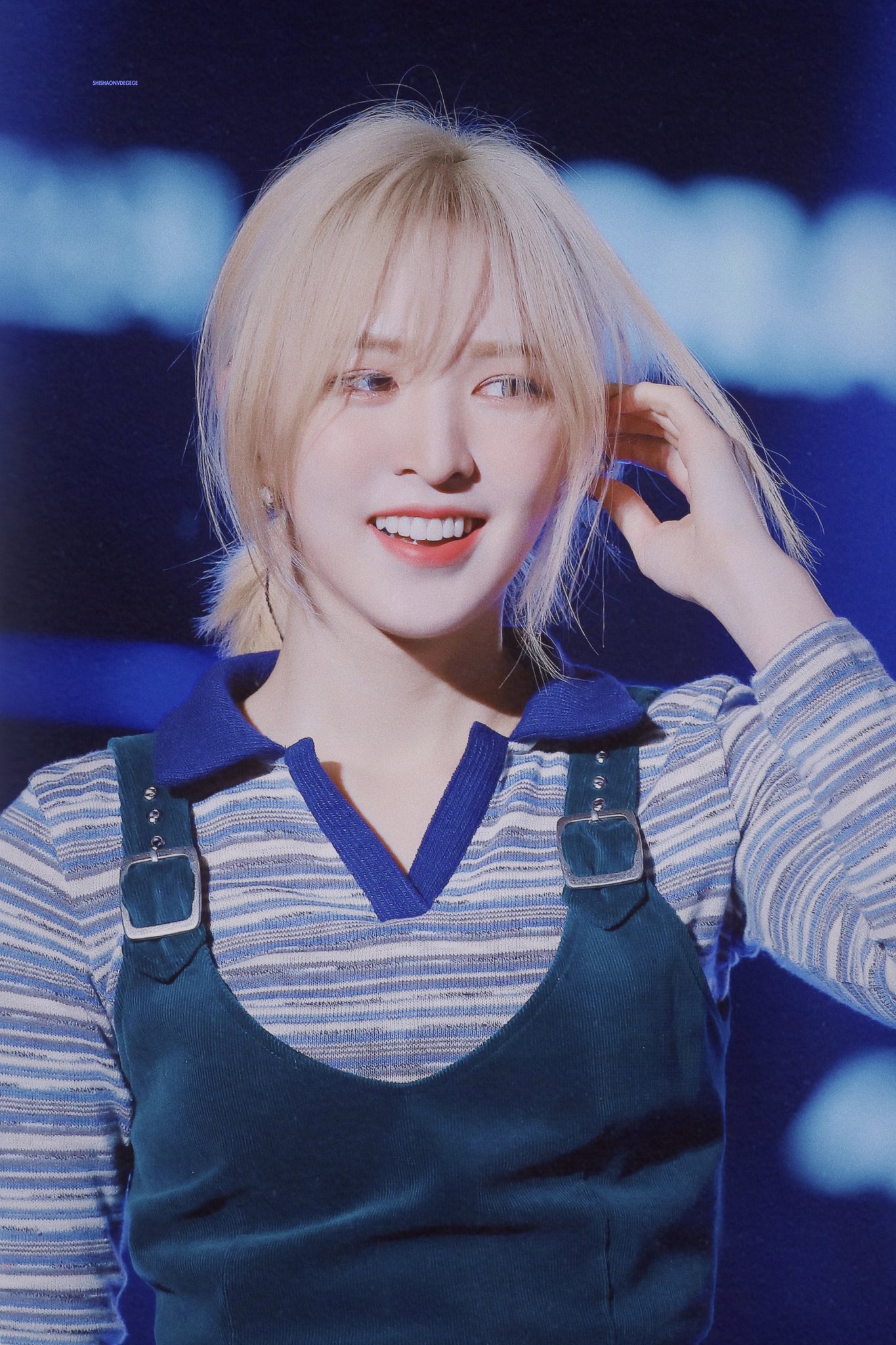 Red Velvet S Wendy Goes Blonde For The 1st Time After Ice Cream Cake Promotion Up Station Malaysia - irene red velvet roblox