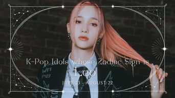 Idol Search  K Pop Idols With The Same Zodiac Sign As You   Cancer   - 7