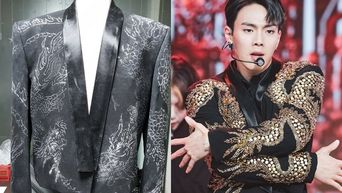 BTS's Jimin And Song Joong Ki Rocked The Same Louis Vuitton Suit