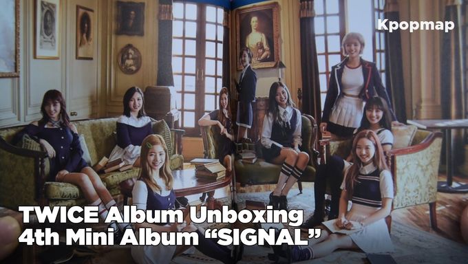 Unboxing Twice 4th Mini Album Signal Unboxing Kpopmap