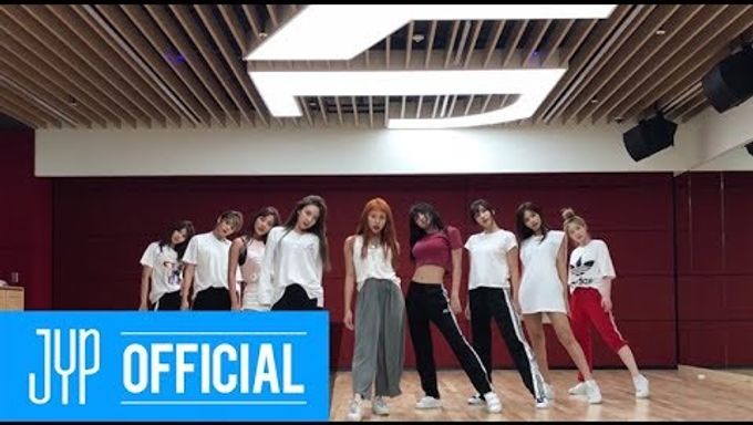 Twice Dance The Night Away Dance Video New Jyp Practice Room Ver Kpopmap