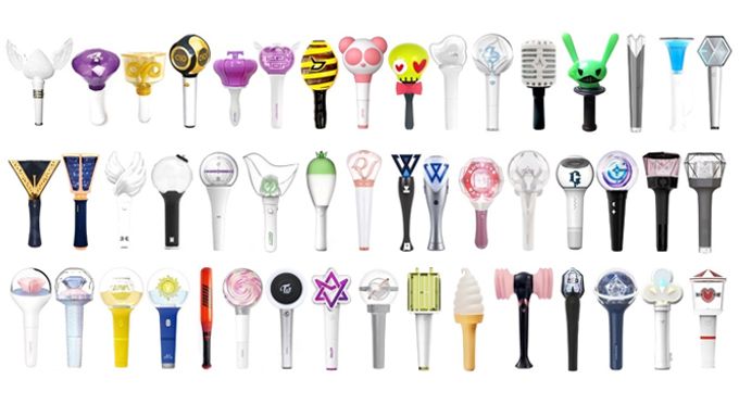 All Groups   Solo K Pop Idol Lightsticks   Version 2022 - 99