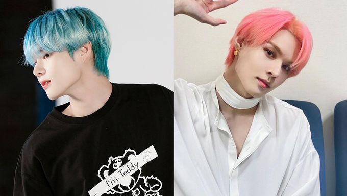 From Blue To Pink Hair, VICTON's SeJun Gains Attention For His Ethereal  Visuals - Kpopmap