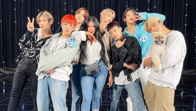 ATEEZ And Jessi Get Along Like Peanut Butter And Jelly In Latest  Showterview  Episode - 2