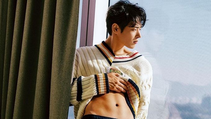 VICTON ByungChan s Toned Abs Glow On The Cover Of  Men s Health  - 90