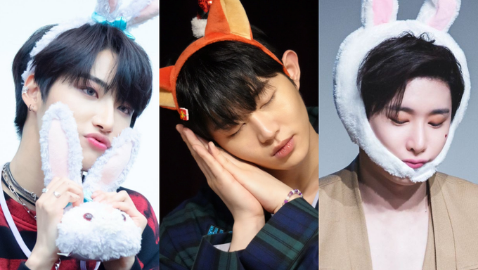 10 Male K Pop Idols Who Made The Animal Ears Headband Extra Cute  Part 1  - 51