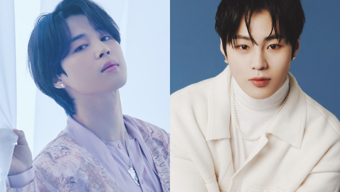 K Pop Besties  BTS JiMin And Ha SungWoon s Adorable Manggae Cloud Bromance - 34