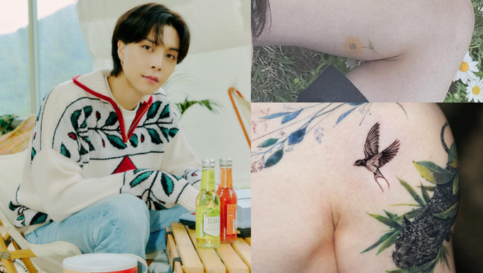 Tattoo Meaning: NCT Johnny's Motivating Chest, Shoulder, And Arm Tattoos -  Kpopmap