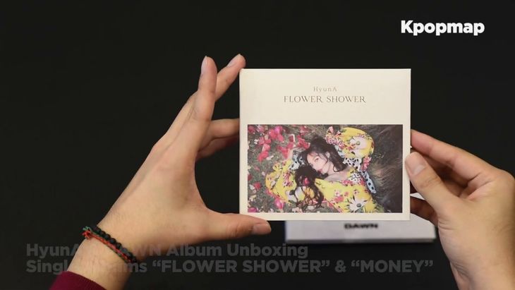 Unboxing: HyunA &#8220;FLOWER SHOWER&#8221; &#038; DAWN &#8220;MONEY&#8221; Single Albums