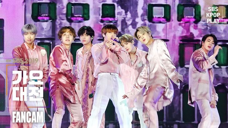 [2019 SBS Gayo Daejeon] BTS &#8211; ‘Boy With Luv’ FANCAM