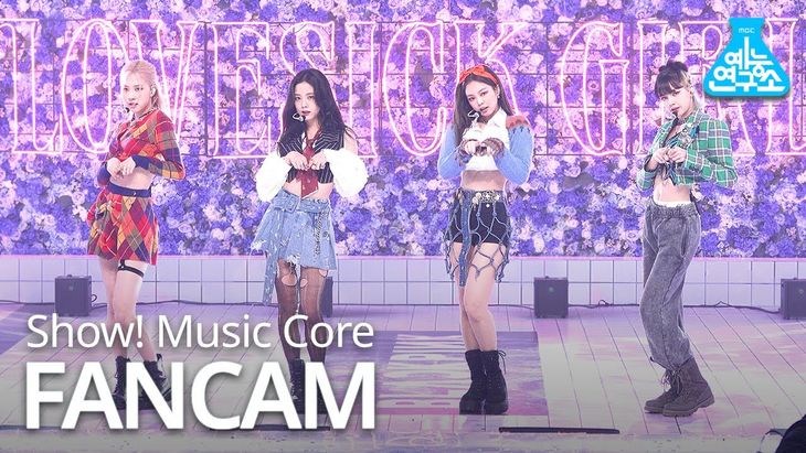 BLACKPINK FanCam &#8211; &#8216;Lovesick Girls&#8217; @Show!MusicCore