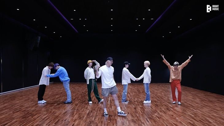 [CHOREOGRAPHY] BTS  &#8211; &#8216;Butter&#8217; Dance Practice