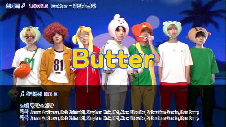 BTS &#8211; &#8216;Butter&#8217; in Karaoke