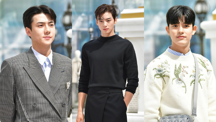 EXO's SeHun, ASTRO's Cha EunWoo Or Lomon: Who Was The Best Dressed Global Visual At The Dior Men Winter '22 Event?