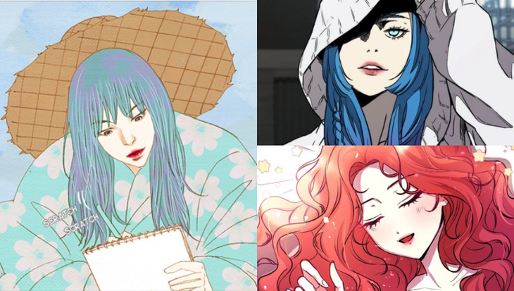 5 Iconic Korean Webtoon Characters For Your Next Hair Color Inspo