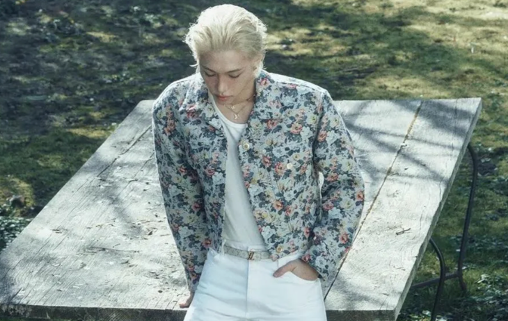 Stray Kids Felix embraces spring in new pictorials with VogueKorea.