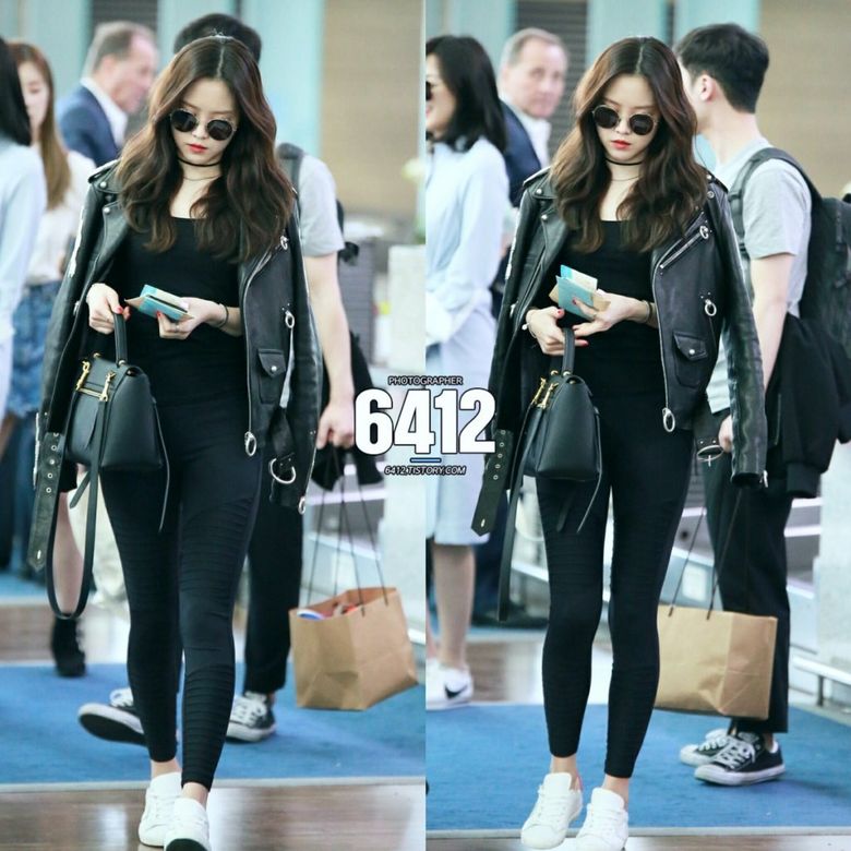 Son NaEun of Apink, Born to Wear Leggings