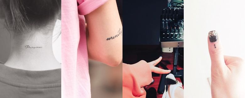 Daring and Catchy Girl Idol Tattoo Compilation