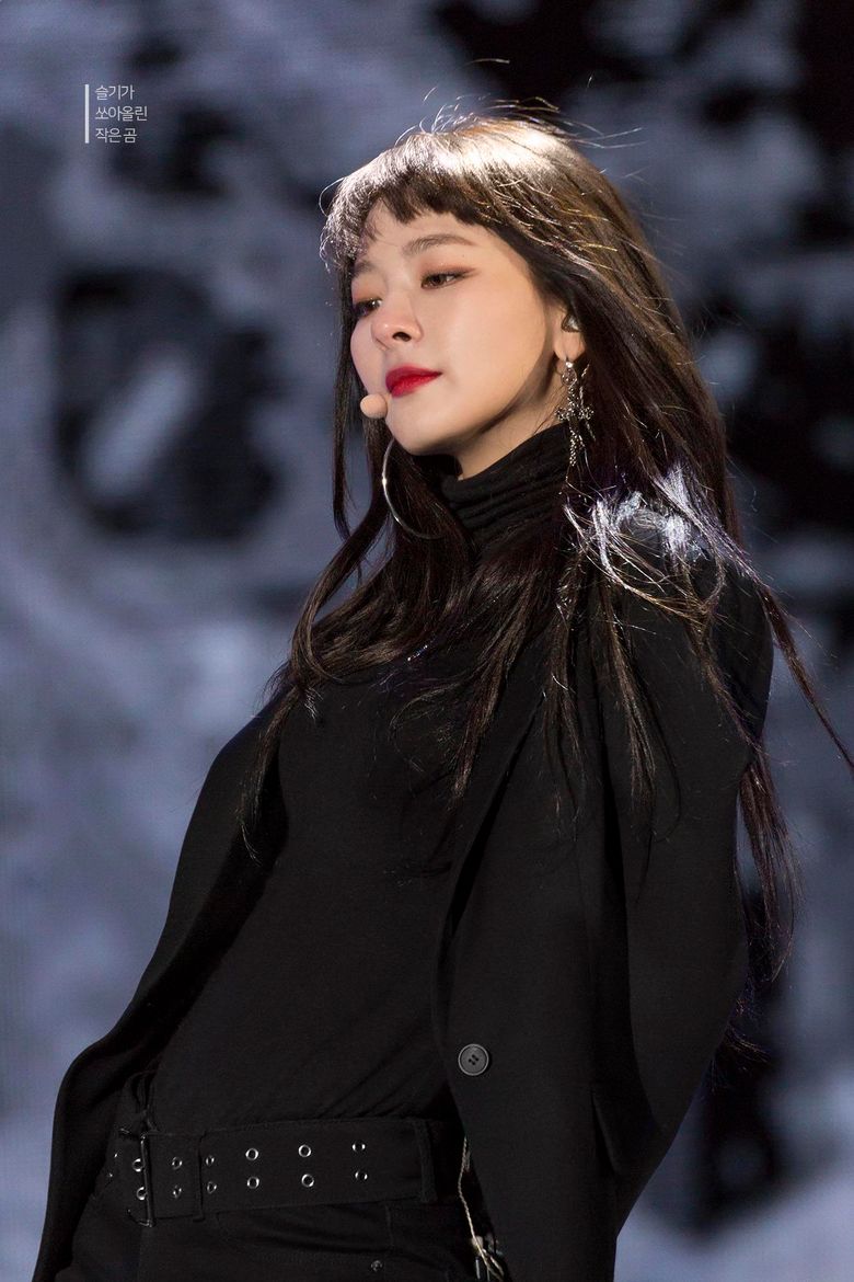 Female K-Pop Idols Wearing All Black Outfits
