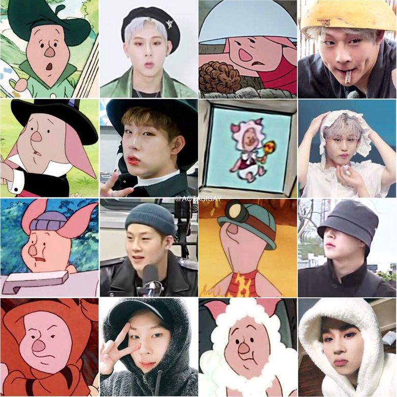 Fans Love How MONSTA X JooHeon And ShowNu Look Like Piglet And Pooh