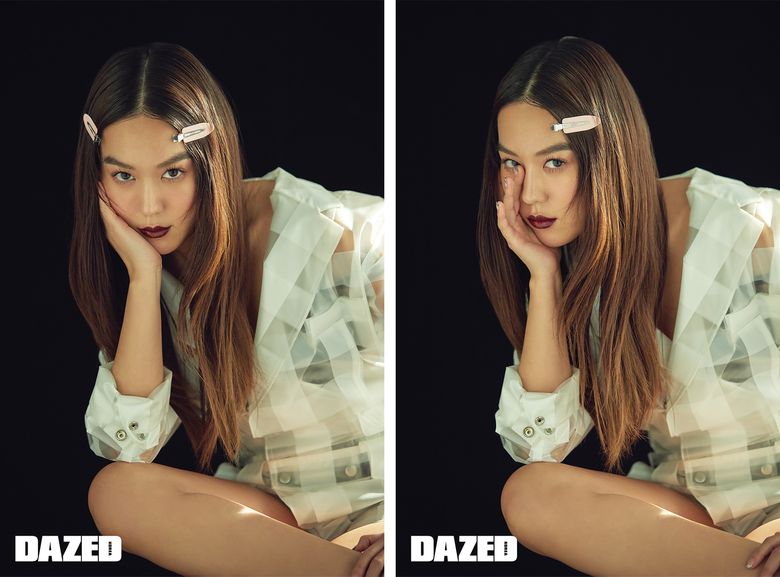 Kim HeeJung For DAZED Korea Magazine March Issue