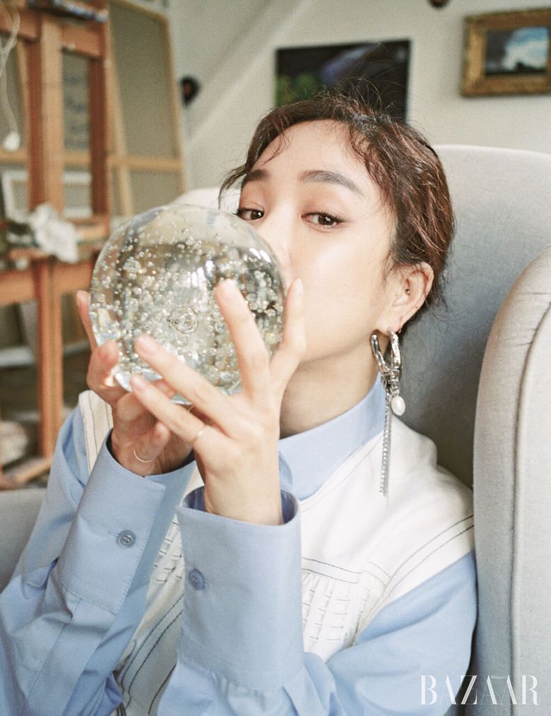 Jung RyeoWon For Harper's BAZAAR Korea Magazine May Issue