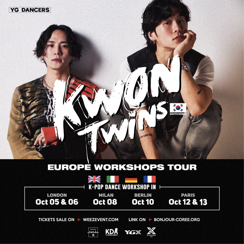 K-Pop Dance Workshops In Europe With The Kwon Twins From YGX: Ticket And Details