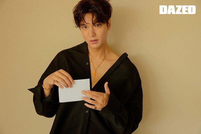 Lee MinHo For DAZED Korea January Cover Issue