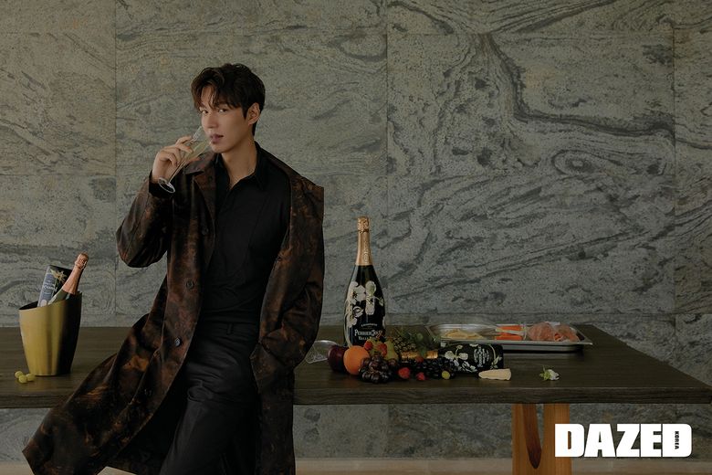 Lee MinHo For DAZED Korea January Cover Issue