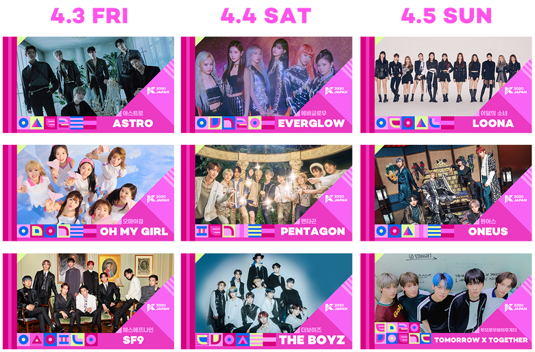 KCON 2020 Japan: Lineup And Ticket Details