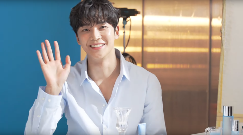 SF9's RoWoon Mesmerizes With Cute And Manly Vibes In Making Of KLAVUU Commercial