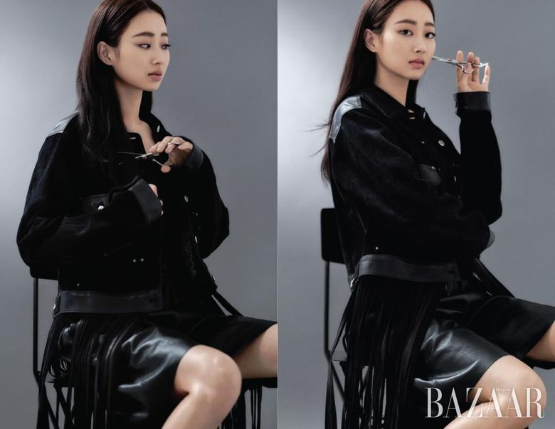 KyungRi For Harper's BAZAAR Korea Magazine May Issue