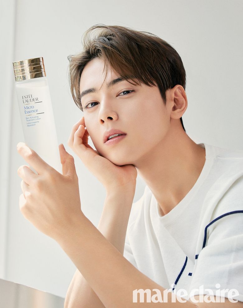 Astro's Cha EunWoo For Marie Claire Magazine July Issue