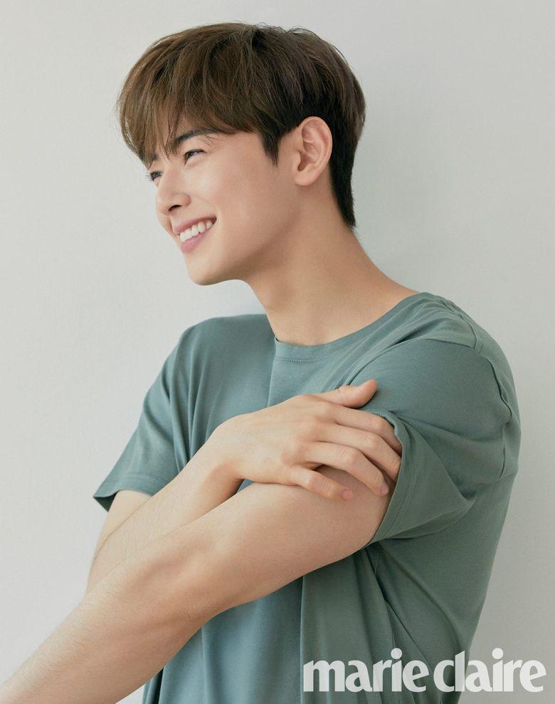Astro's Cha EunWoo For Marie Claire Magazine July Issue