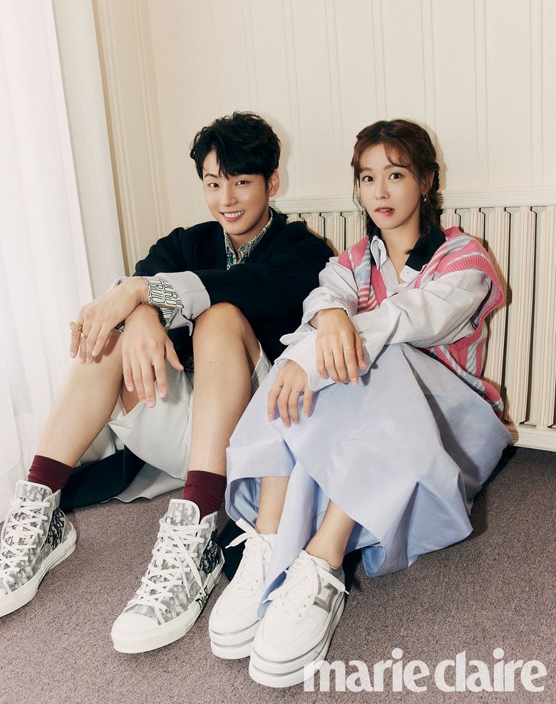 Yoon ShiYoon & Kyung SooJin For Marie Claire Magazine August Issue