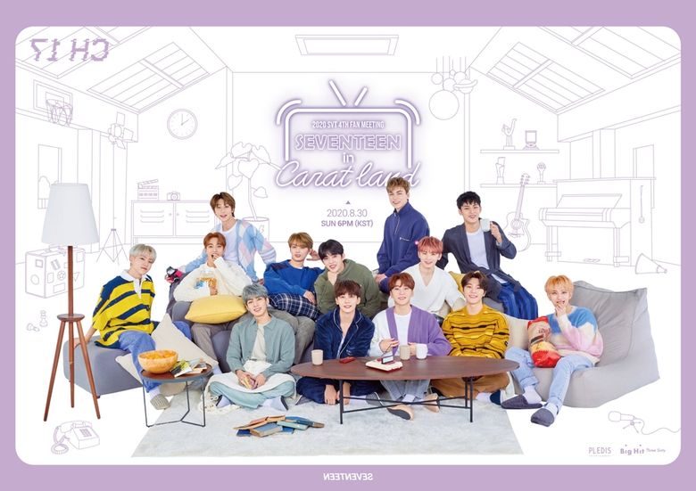 “SEVENTEEN In CARAT LAND” : Live Stream And Ticket Details