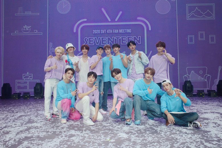 Exclusive Review  SEVENTEEN Happy Together With CARAT At 4th Fan Meeting  SEVENTEEN In CARAT LAND    ONLINE  - 93