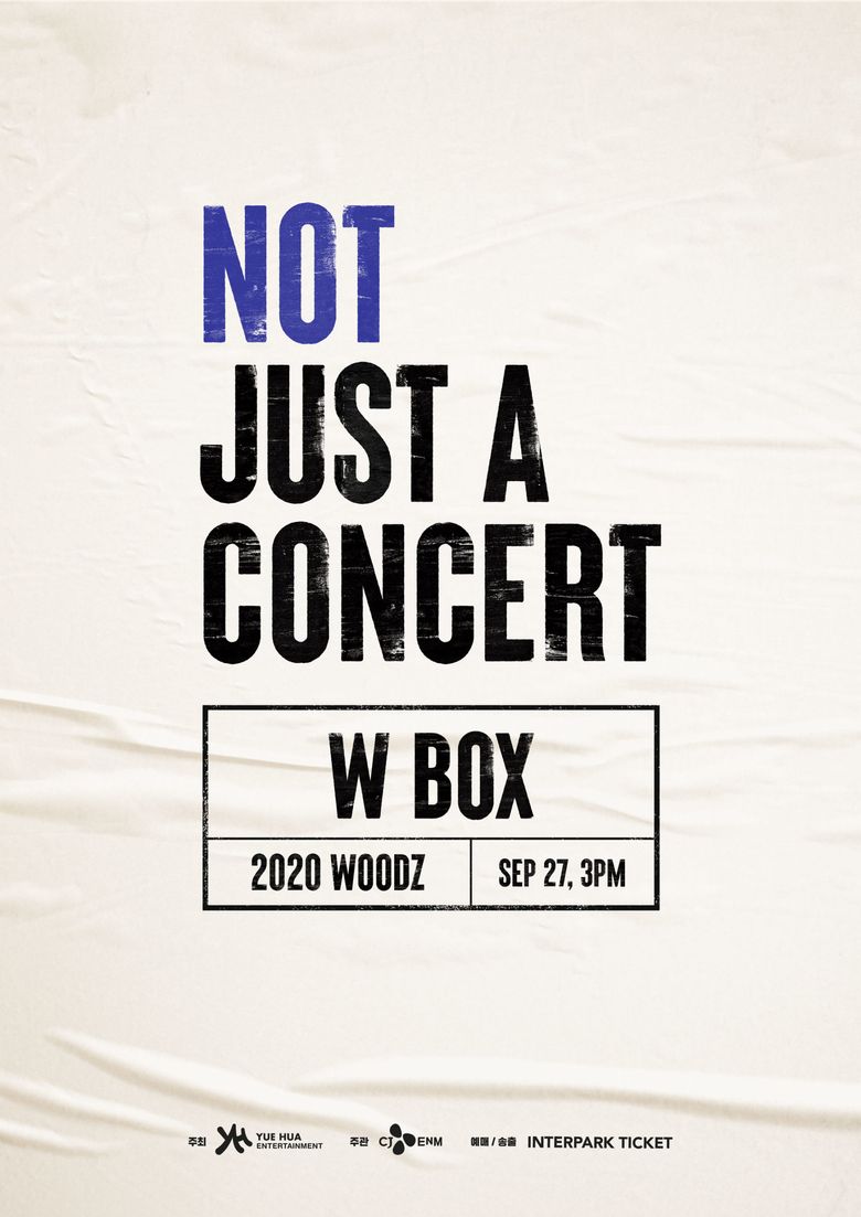 2020 WOODZ  NOT JUST A CONCERT   W BOX    Live Stream And Ticket Details  - 74