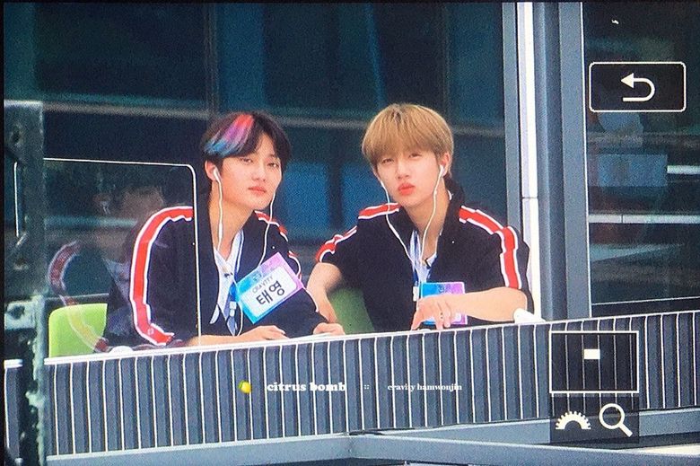 CRAVITY's WonJin And TaeYoung Prove Their Eagle Eyes By Spotting Fans Across A Building