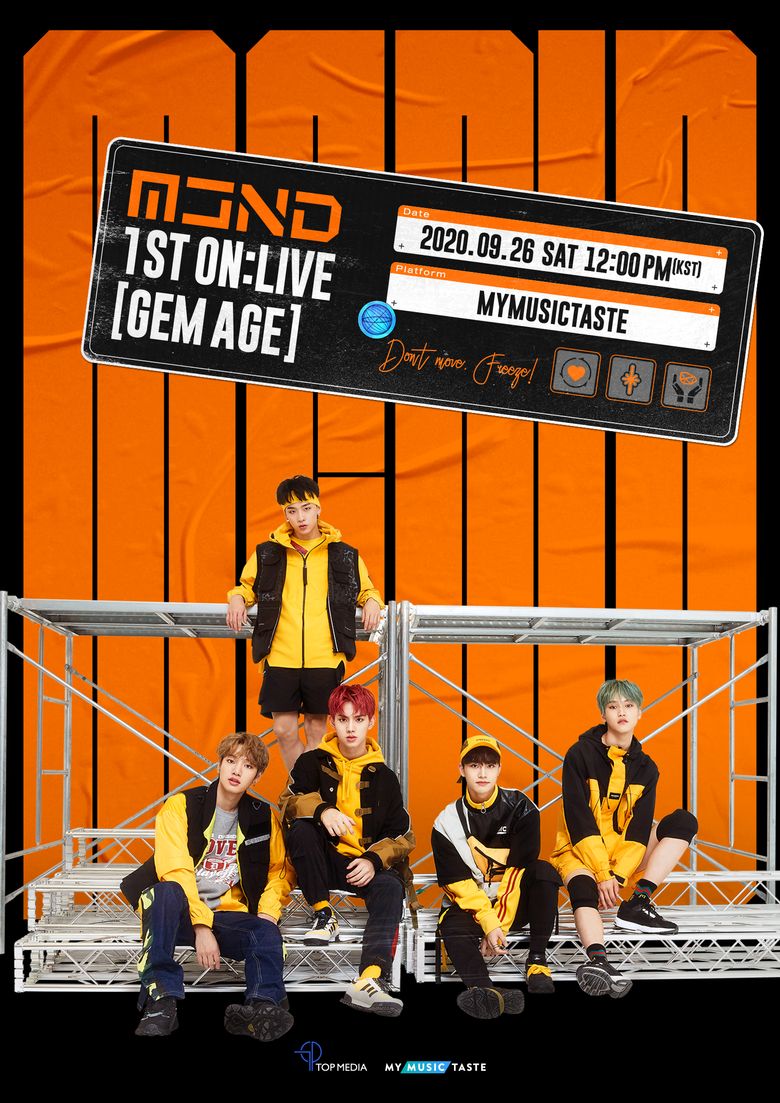 MCND 1ST ON:LIVE [GEM AGE] Online Concert : Live Stream And Ticket Details