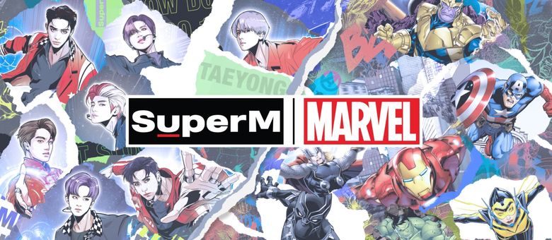 SuperM Turns Into Heroes For New Goods In Collaboration With MARVEL